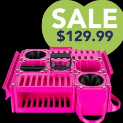 Custom Cube Tool Caddy Magenta by Vanity Fur