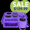 Custom Cube Tool Caddy Purple by Vanity Fur