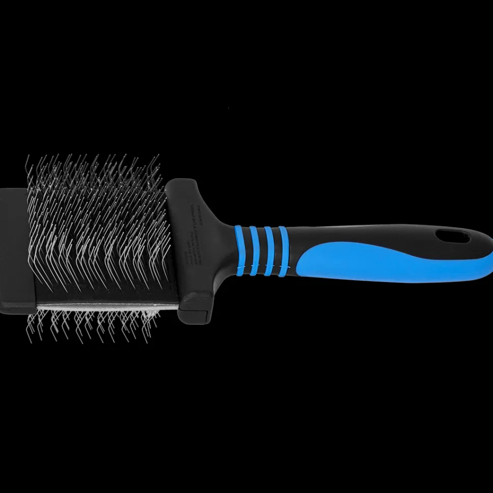 Doodle Firm Blue Slicker Brush by Dog Fashion Spa