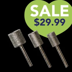 Dremel Diamond Tip Set of 3 - Small, Medium and Jumbo