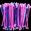 Dual-end Tooth Brushes 50 Count Pink/Blue by PetStore.Direct