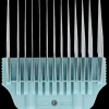 #E 1″ Aqua Wide Snap on Comb by PetStore.Direct