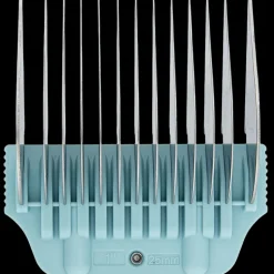 #E 1″ Aqua Wide Snap on Comb by PetStore.Direct