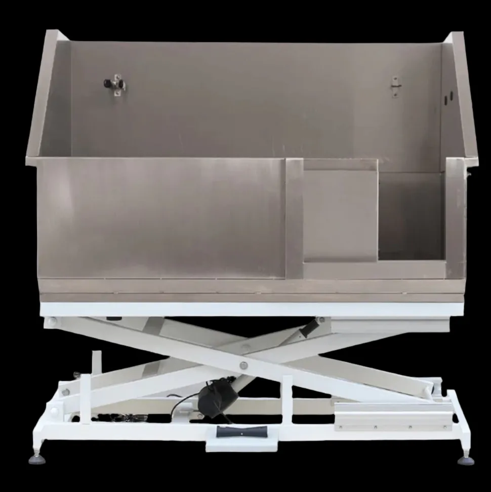 Electric Lift Stainless Bathing Tub by PetStore.Direct