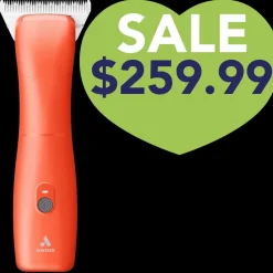 Emerge Clipper Orange with Wide 30 Blade by Andis