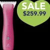 Emerge Clipper Pink with Wide 30 Blade by Andis