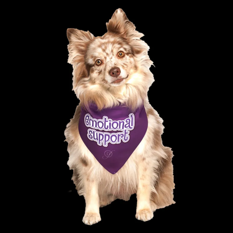 Emotional Support Dog Bandana by Dog Fashion Living