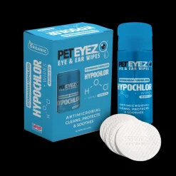 Eye & Ear Wipes With Hypochlor by Pet Eyez
