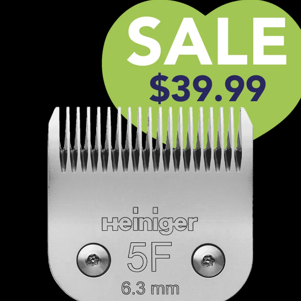 #5F Clipper Blade 6.3 mm by Heiniger