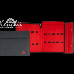 Faux Leather 10-Shear Case Black by Kenchii