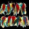 Feather Extension Teal McCaw (Pack of 10) by A Creative Collection