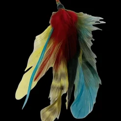 Feather Extension Teal McCaw (Pack of 10) by A Creative Collection
