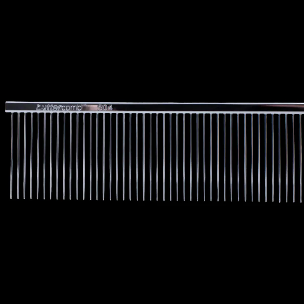 8.5" Fine/Coarse Greyhound Buttercomb by Chris Christensen