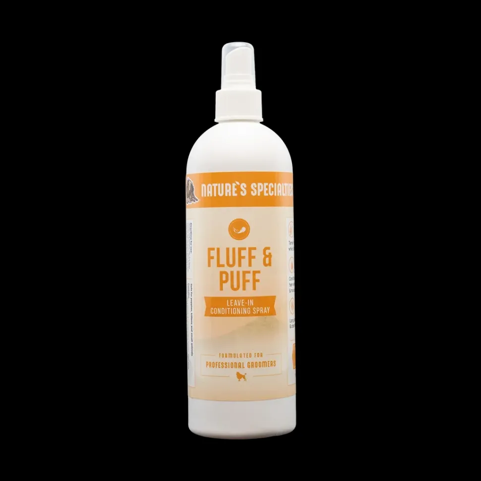 Fluff & Puff Re-moisturizing Spray 16oz by Nature's Specialties