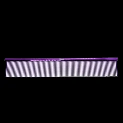Fluffing Finishing Comb Metallic Purple 9" by Zolitta