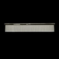 Fluffing Finishing Comb Metallic Black 9" by Zolitta