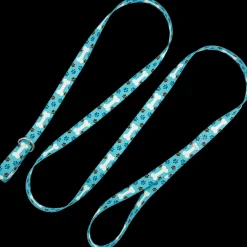 5ft Slip-Lead Leash Blue Bones by Groom Loop