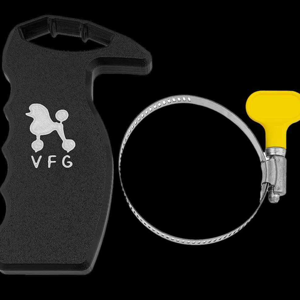 Furm Grip Dryer Handle Black by Vanity Fur