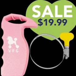 Furm Grip Dryer Handle Light Pink by Vanity Fur