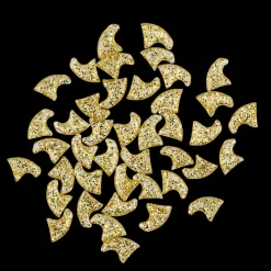 Gold Sparkle Feline Large Nail Caps by Soft Claws