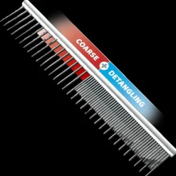 10" Groom Master Coarse & Detangling Comb by Mastercut
