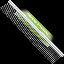 10" Groom Master Finishing & Fluffing Comb by Mastercut