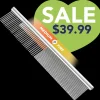 10" Groom Master Medium & Fine Comb by Mastercut
