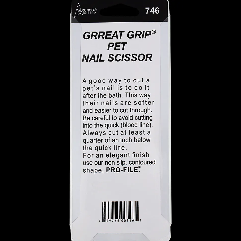 Grreat Grip Pet Nail Scissor 746 by Aaronco
