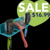 Hanging Brush Holder Cyan by PetStore.Direct