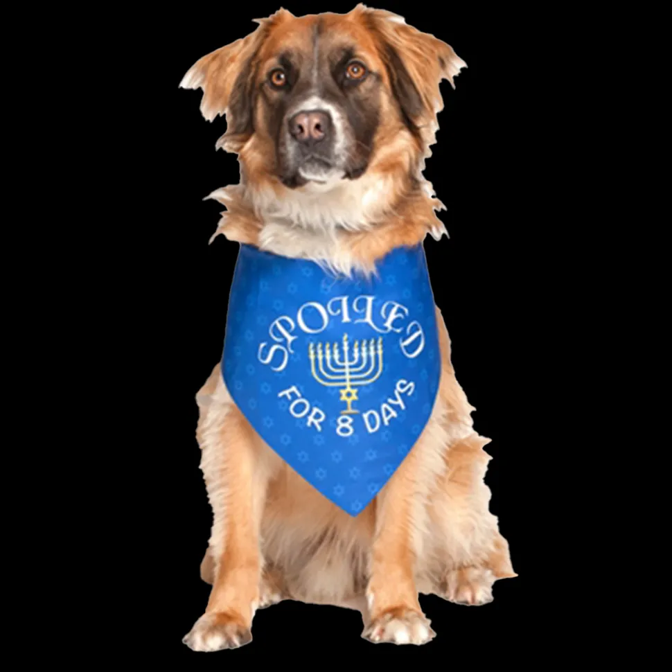 Hanukkah Holiday Dog Bandana by Dog Fashion Living