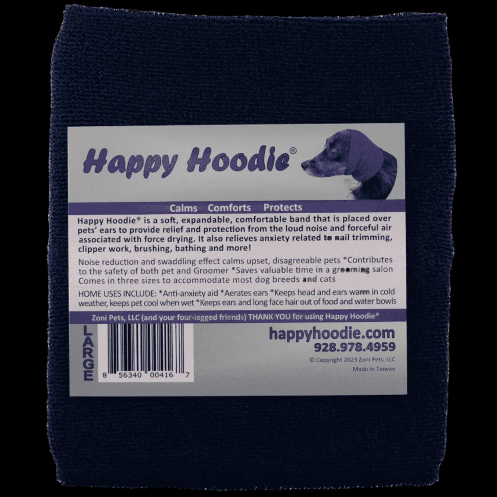 Happy Hoodie Medium/Large Blue