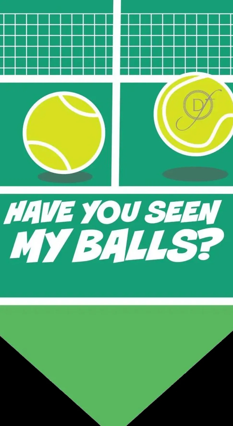 Have You Seen My Balls? Dog Bandana by Dog Fashion Living