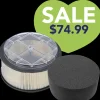 Heavy Duty Filter with K9 Muffler Set by Electric Cleaner