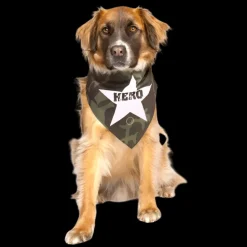 Hero Military Dog Bandana by Dog Fashion Living