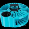 Houndabout Round Tool Caddy Cyan by Vanity Fur