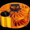 Houndabout Round Tool Caddy Honey by Vanity Fur