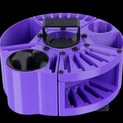 Houndabout Round Tool Caddy Purple by Vanity Fur