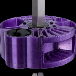Houndabout Round Tool Caddy Jolly Purple by Vanity Fur