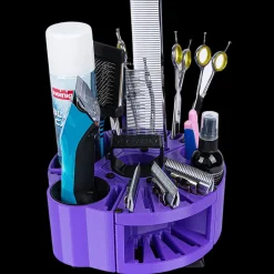 Houndabout Round Tool Caddy Purple by Vanity Fur