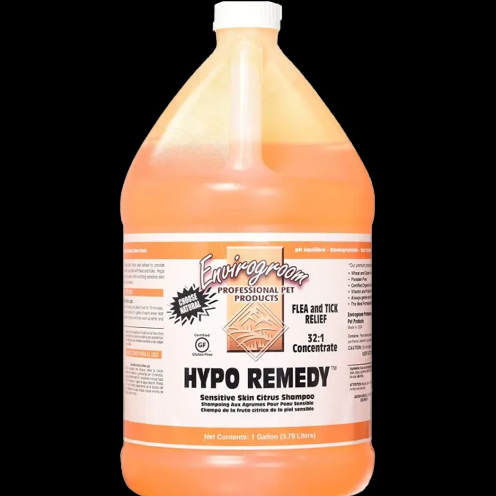 Hypo Remedy Flea and Tick Shampoo 1 Gallon by Envirogroom