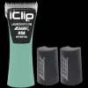 iClip Cordless 2 Speed Clipper Green with Two Batteries by Laube