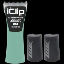 iClip Cordless 2 Speed Clipper Green with Two Batteries by Laube