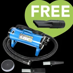 K-9 II Blow Dryer Variable Speed with Free Water Peeler Attachment by Electric Cleaner