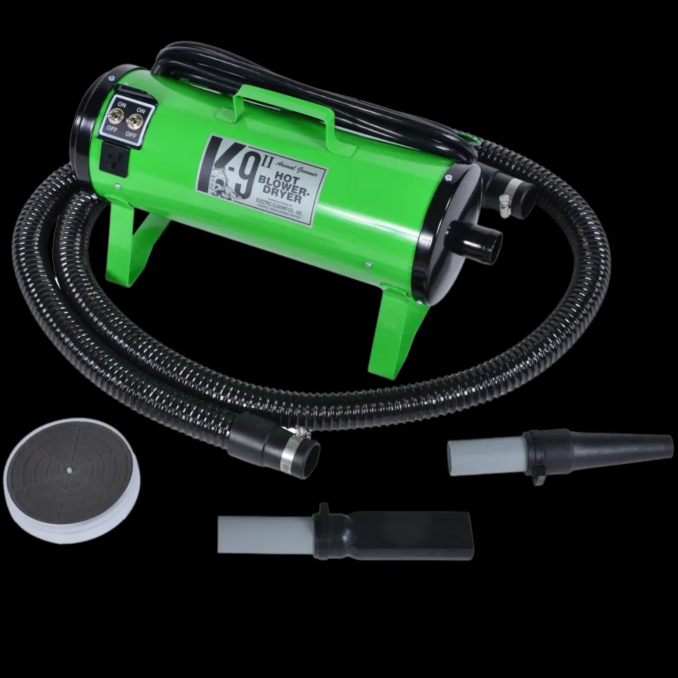 K-9 II Dog Dryer Two-Speed with Free Water Peeler Attachment by Electric Cleaner