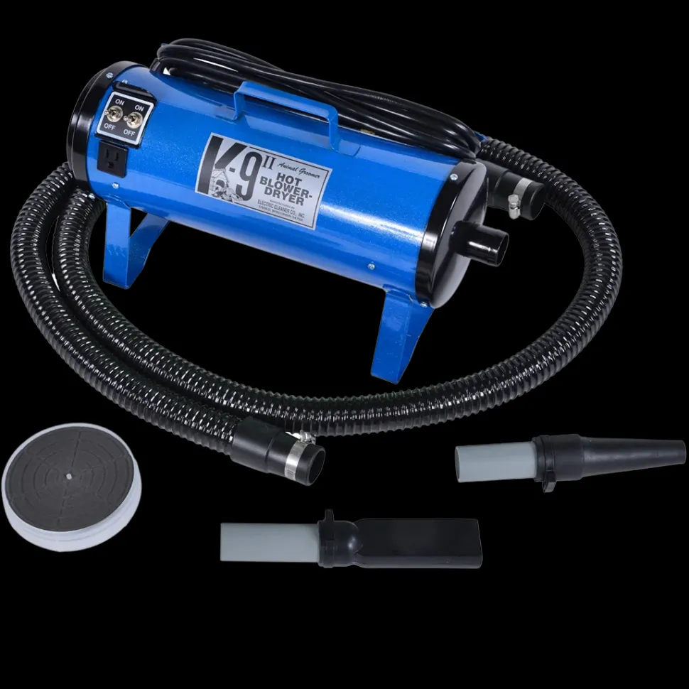 K-9 II Dog Dryer Two-Speed with Free Water Peeler Attachment by Electric Cleaner