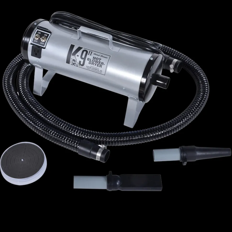 K-9 II Dog Dryer Two-Speed with Free Water Peeler Attachment by Electric Cleaner