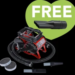 K-9 III Dog Dryer Two-Speed with Free Water Peeler Attachment by Electric Cleaner