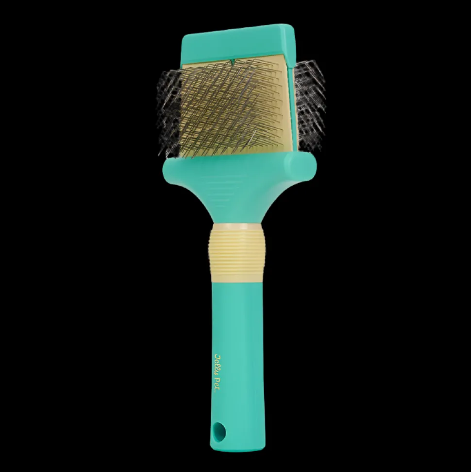 Large Double Sided Slicker Brush by Jelly Pet