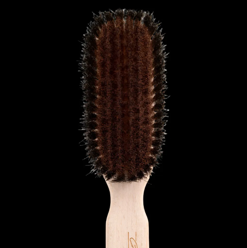 Large Ionic Boar Brass Brush by Chris Christensen