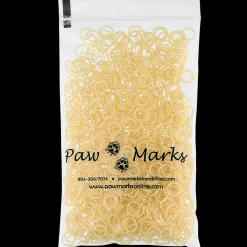 Latex Dog Hair Bands 5/16" Medium Weight Clear by PawMarks
